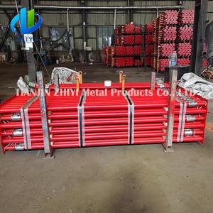 Puntales Para Lozas En Espanol Telescopicos Construction Chine Puntales De Carga Inclinado Galvanizados Jaula Porta Puntales - Product Image 4