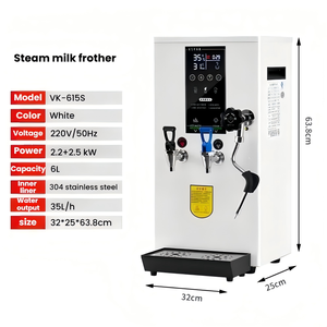 Erogatore di Acqua Calda e Fredda con Display LCD e <span class=keywords><strong>Montalatte</strong></span> a Vapore, Capacità 35L/h, Ideale per Bar - Product Image 6