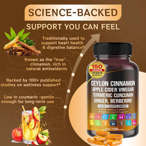 Cápsulas Herbales de Fábrica OEM ODM GMP, Etiqueta Privada, Suplemento Herbal Personalizado, Extracto Herbal Natural, Antioxidante, Salud Digestiva - Product Image 3