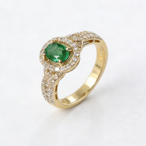 <b>CUSTOM</b> SILVER 10K/14K/18 SOLID GOLD CLASSIC LAB GROWN CVD IGI VVS-VS QUALITY BRILLIANT CUT ENGAGEMENT PARTY FASHION CLUSTER <b>RING</b> - Product Image 1