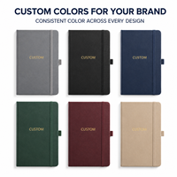 Carnet de notes A5 en cuir PU de haute qualité, 80 feuilles, avec logo personnalisé, pour fournisseur de papeterie de bureau, d'école et d'entreprise