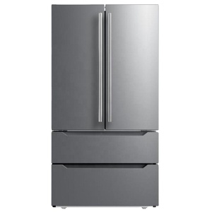 Refrigerador de Lujo para el Hogar, Puerta Francesa con Dispensador de Hielo, Refrigerador de Doble Puerta Francesa - Product Image 1