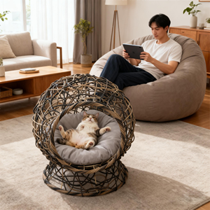 مريحة ومرتفعة Pet من أجل أصدقاء فروي قطعة أثرية - Product Image 1