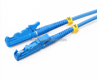 Kabel Patch serat optik dupleks Multimode kualitas tinggi untuk WiFi POE 4G 3G GSM TCP GPRS Networks-E2000 SM/OM2/OM3/OM4/0M5