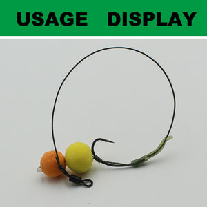 10 M Carpe Ligne <span class=keywords><strong>De</strong></span> Pêche Enduit Crochet Lien 25 35 LB Tresse HookLink Skinlink Semi Rigide Cheveux Plate-Forme Brème Tanche Grossier Pêche - Product Image 5