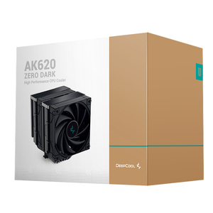 Radiateur CPU DeepCool ICE CUBE AK620 DARK, 6 caloducs, refroidisseur d'air pour processeur, pas cher, de bonne qualité, grand dissipateur thermique - Product Image 4