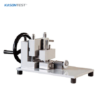 Machine manuelle de notching d'échantillons pour tests d'impact Izod et Charpy sur les plastiques
