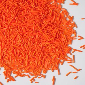 Assortiment de confettis comestibles colorés, longs confettis <span class=keywords><strong>en</strong></span> <span class=keywords><strong>sucre</strong></span> pour la décoration de gâteaux, cupcakes, biscuits, glaces et desserts - Product Image 1
