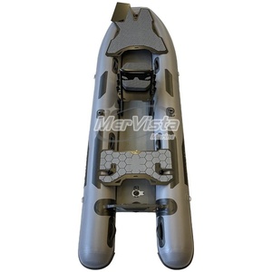 Nouveau produit 2025, bateau pneumatique de 4 m, kayak en caoutchouc avec plancher gonflable pour la pêche, kayak en caoutchouc gonflable pour 3 personnes - Product Image 1