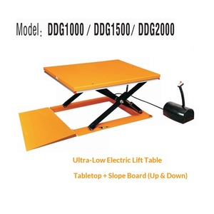 Plateforme élévatrice ultra-basse, plateforme élévatrice de type E à levage bas, plateforme élévatrice hydraulique à ciseaux de type U - Product Image 6