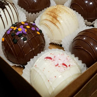 Boîte de variété de bombes au chocolat chaud, emballage personnalisé imprimé à Shanghai pour bombes au chocolat chaud