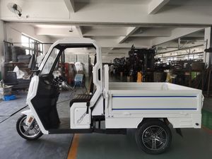 Triciclo Elettrico a 3 Ruote per Trasporto Merci, <span class=keywords><strong>Minivan</strong></span> Piccolo, Cassone Aperto, Carico Utile 400kg, Autonomia 50-70km, Consegna al Magazzino - Product Image 3