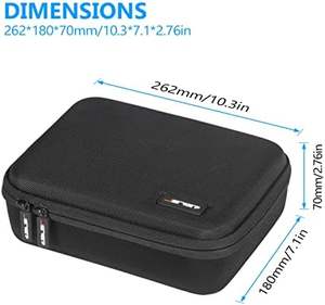 เคส EVA แข็งกันน้ำสำหรับกล้อง GoPro HERO 13/12/11/10/9/8/7 <span class=keywords><strong>akaso</strong></span> EK7000/กล้าหาญ4K/กล้าหาญ7 Le/กล้าหาญ - Product Image 4