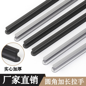 Comfortable Handle Aluminum Alloy Cabinet Door Bar Minimalist Design Durable Multi Color Options - Product Image 5