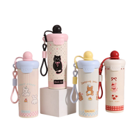 Bouteille isotherme en acier inoxydable avec balle flottante personnalisée, grande capacité, paille intégrée, isolation thermique 6-12 heures, pour étudiants et enfants
