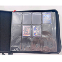 Classeur Toploader, classeur porte-cartes de grande capacité classeur de cartes à collectionner 12 poches, JO-AP-12 Toploader