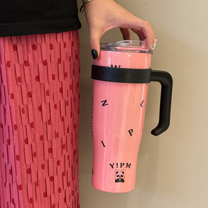 Disponibile Bottiglia d'Acqua <span class=keywords><strong>Blackpink</strong></span> da 40oz in Acciaio Inox 304, Tazza Termica Isolata da 40oz, Tazze da Caffè, Thermos Sottovuoto con Coperchio e Cannuccia - Product Image 6