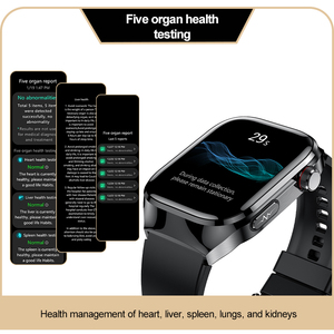 Reloj Inteligente Android con Monitorización de ECG de 24 Horas, Monitor de Sueño, Correa de Silicona, Alta Calidad, Unisex, Bajo <span class=keywords><strong>Precio</strong></span> - Product Image 6