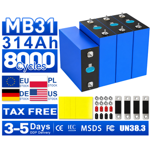 Cellule LFP 314Ah MB31 3.2V pour système de stockage sur réseau, stock UE Pologne, service DDP sans taxes, 8000 cycles, Grade A, tension et IR harmonisés - Product Image 1