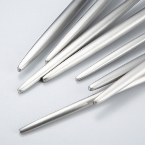 Bắc Âu cao cấp Matte đánh bóng thép không gỉ PVD lớp phủ <span class=keywords><strong>Flatware</strong></span> muỗng và dĩa Bộ dao kéo vàng cho các sự kiện đám cưới khách sạn - Product Image 6