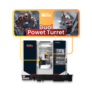 Máy tiện <span class=keywords><strong>CNC</strong></span> với trục đôi và khả năng đa tác vụ cho các bộ phận Y Tế - Product Image 1