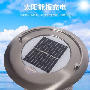 Lampe Solaire Anti-Moustiques Dissis en Acier Inoxydable à Suspendre pour Jardin, Patio, Balcon, Camping - Product Image 4
