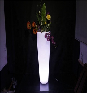 Phát sáng năng lượng mặt trời Chậu hoa Led <span class=keywords><strong>adan</strong></span> trồng nồi Pin hoạt động - Product Image 6