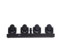 STSLITE 4x30W RGBW DMX512 IP20 Spot Moving Head Light avec sac de transport sans port USB