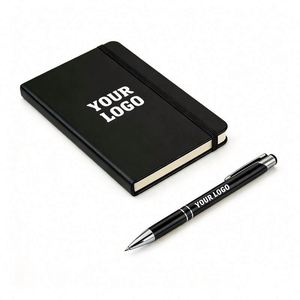 Wholesale <b>A5</b> Hardcover Notebook Thermal Binding Hard Leather Strap Elastic Belt Printed Logo Office Notepad <b>Diary</b> Stock - Product Image 1