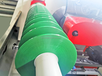 Machine à découper les rouleaux de haute qualité pour les rubans adhésifs, fabriquée en Chine pour l'emballage, automatique, 1300 mm, contrôle PLC