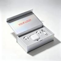 Vente en gros de boîtes en carton personnalisées avec logo, écologiques, réutilisables, haut de gamme, imperméables, doublées d'éponge, grandes, avec fermeture magnétique, Bluetooth