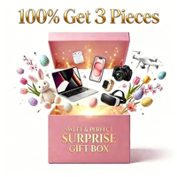 Coffret Mystère Électronique de Luxe 3 Pièces 2026 – Boîte Cadeau Surprise de Haute Qualité – 100% Gagnant – Chanceux 2026 – Électronique 3C