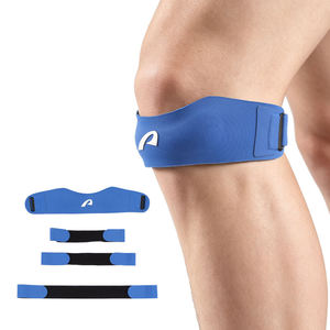 Sangle de soutien rotulien réglable pour le sport, en Spandex et Nylon, avec coussinet, pour la course, le basketball, le fitness, protection OEM - Product Image 1