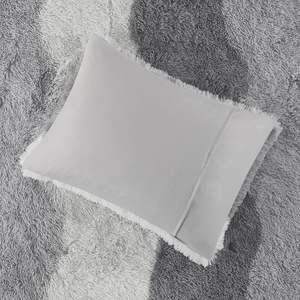 DB Ombre Shaggy fausse fourrure couette ensemble Floral dessin animé tissé coton disponible roi reine Super roi pour la maison mariage hôtel - Product Image 6