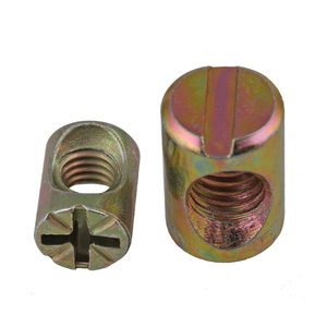 Grado 4,8 barril de ranura cruzada agujero central pasador martillo insertar <span class=keywords><strong>tuerca</strong></span> empotrar muebles <span class=keywords><strong>tuerca</strong></span> - Product Image 6