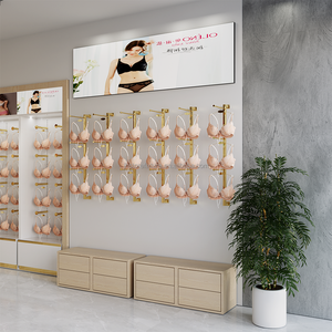 Bán lẻ hiển thị kệ đơn vị với phía trước treo móc kệ tường loại quần áo cửa hàng cửa hàng bán lẻ đồ lót may Giá - Product Image 3