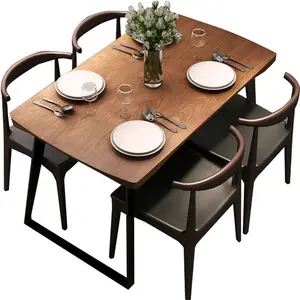 热销的最新高品质古董木桌和餐椅