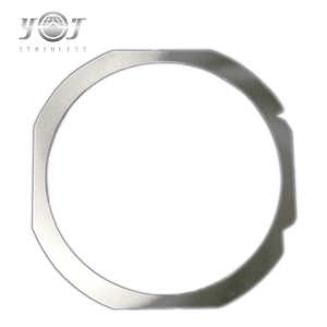 แหวนคริสตัล6นิ้วกรอบเวเฟอร์กรอบตัดสแตนเลส - Product Image 2