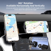 Support de téléphone sans fil à fixation automatique pour grille d'aération de voiture, chargeur de navigation pour véhicule - Offre Spéciale