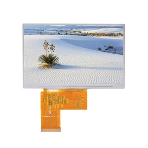 Ventas calientes 24 Bits RGB 800x480 Resolución 4,3 pulgadas IPS TFT LCD Módulo de pantalla con retroiluminación LED y brillo de 200-1000 Nits - Product Image 2