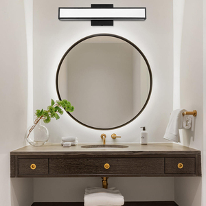 Lámpara de Pared LED <span class=keywords><strong>para</strong></span> Baño y Cocina, Estilo Hotel, 2 <span class=keywords><strong>Luces</strong></span>, Acrílico, Negra, <span class=keywords><strong>para</strong></span> Bañera - Product Image 3