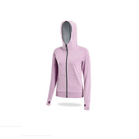Conjunto de yoga y fitness transpirable para mujer, con efecto moldeador, chaqueta con capucha de manga larga y top sin costuras de tirantes finos, ideal para correr y actividades transfronterizas.