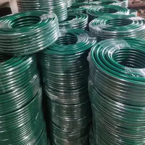 Long Plastic PVC Heavy Duty Garden Watering Hose Green 3/4