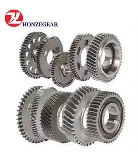 Thiết bị nhà máy nhà máy bán hàng trực tiếp C45 40cr 20crmnti 42CRMO đồng thép không gỉ spur Gear bởi tiên tiến cơ sở