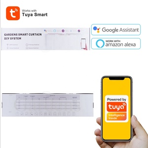 Kit de cortina inteligente de <span class=keywords><strong>nueva</strong></span> generación, kit completo de pista de motor, kit de cortina eléctrica DIY de bajo ruido, conjunto de motor <span class=keywords><strong>Alexa</strong></span> tuya wifi para casa - Product Image 6