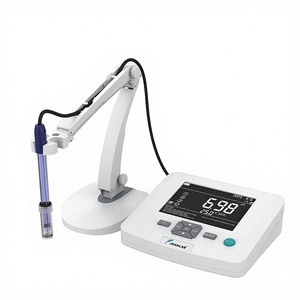 เครื่องวัดค่า <span class=keywords><strong>pH</strong></span> แบบตั้งโต๊ะ <span class=keywords><strong>PH</strong></span>-300Pro พร้อมหน้าจอ OLED ความแม่นยำ 0.01pH รองรับการปรับแต่ง OEM - Product Image 4