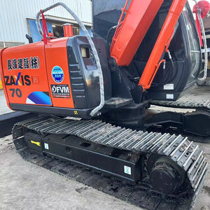 รถขุดฮิตาชิ ZX70 มือสอง สภาพดีเยี่ยม ราคาถูก รุ่นปี 2022 น้ำหนักใช้งาน 7500 กก. บุ้งกี๋ 0.34 ลบ.ม. มอเตอร์ เกียร์ แบริ่ง - Product Image 1