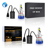 Nouveaux phares LED auto JG 12V 140W 40000LM H1 H4 H11 9005 pour Ford Benz Renault Hyundai VW Audi BMW