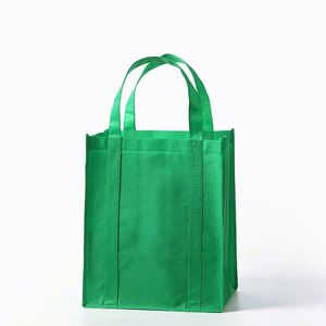 Custom Non-Woven Shopping Tote Bag with Long Handles Promo Pack with Bottom to the Bottom - Product Image 2