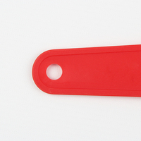 Grattoir à glace en plastique personnalisé avec lame en caoutchouc, outil promotionnel de nettoyage de vitres de voiture pour cadeaux d'hiver